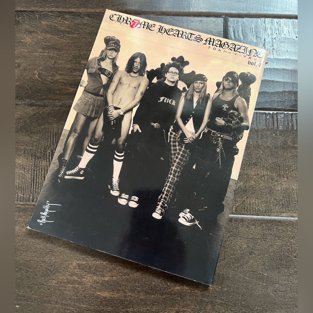 Chrome Hearts Coffee Table Magazine Vol. 4 Rolling Stone - Jack Osbourne RARE